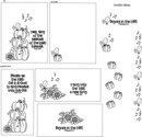 Maymay's Joyful Noise 4x6 Stamp Set {A116}