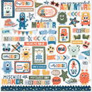 Echo Park 12x12 My Favorite Monster Collection Kit {B611}