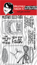 Maymay's Mustard Seed 4x6 Stamp Set {A166}