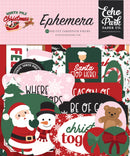 Echo Park North Pole Christmas Ephemera {G223}