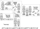 Maymay's Nutty Nutcrackers Stamp Set 6x8 {A303}