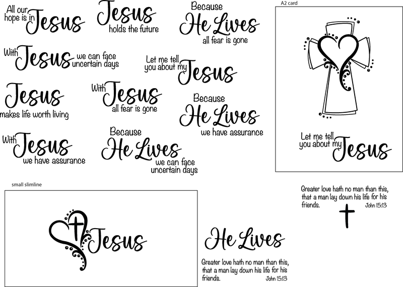 Maymay's Our Hope 4x6 Stamp Set {A12}