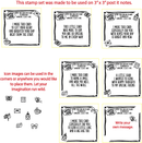 Maymay's Pass It On 4x6 Stamp Set {A07}