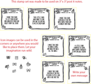 Maymay's Pass It On 4x6 Stamp Set {A07}