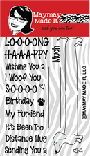 Maymay's Pawsitively Presley 4x6 Stamp Set {A145}