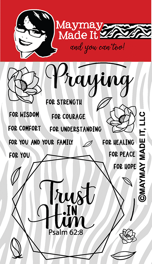 Maymay's Praying for You 4x6 Stamp Set {A7}