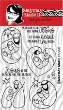 Maymay Prepare Him Room 4x6 Stamp Set {A102}