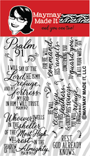 Maymay's Psalm 91 4x6 Stamp Set {A220}
