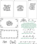Maymay's Psalm 91 4x6 Stamp Set {A220}