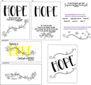 Maymay's Rejoicing in Hope 4x6 Stamp Set {A191}
