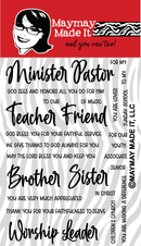 Maymay's Say it Gratefully 4x6 Stamp Set {A247}