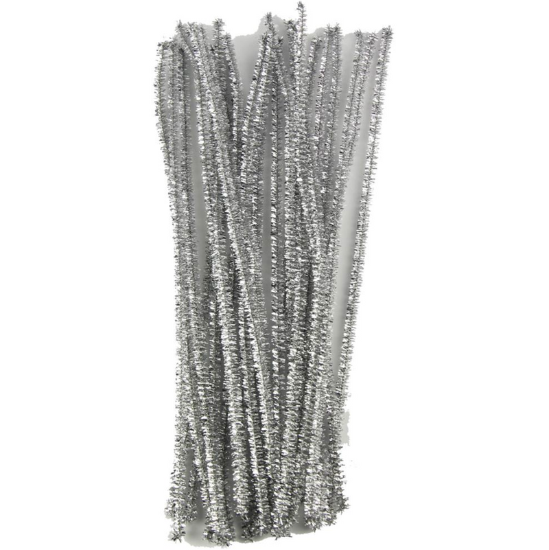 Touch Of Nature Silver Chenille Stems {X130}