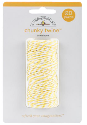 Doodlebug Bumblebee Chunky Twine {G76}