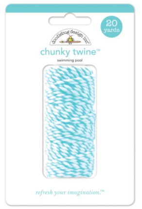 Doodlebug Swimming Pool Chunky Twine {G79}