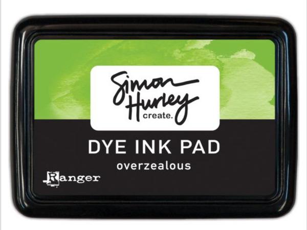 Simon Hurley Overzealous Dye Ink Pad {E135}