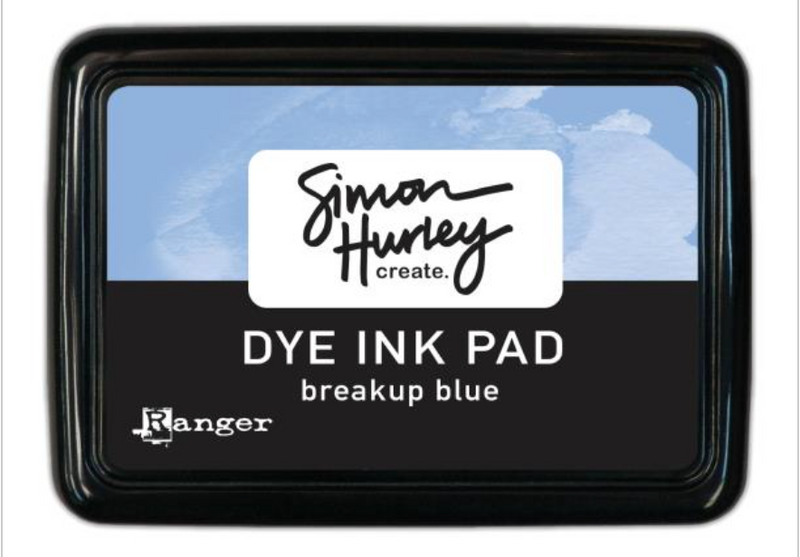 Simon Hurley Breakup Blue Dye Ink Pad {E207}