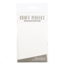 Craft Perfect White Dimensional Foam Pads - 5mm {C24}