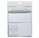 49 and Market Create an Album 4x6 White Waterfall Enclosure {X131}