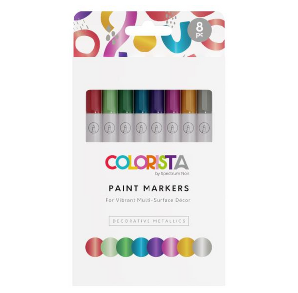 Spectrum Noir Colorista Decorative Metallics Paint Markers {C320}