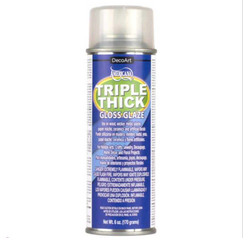 DecoArt Triple Thick 6oz. Brilliant Gloss Glaze Spray {C511}