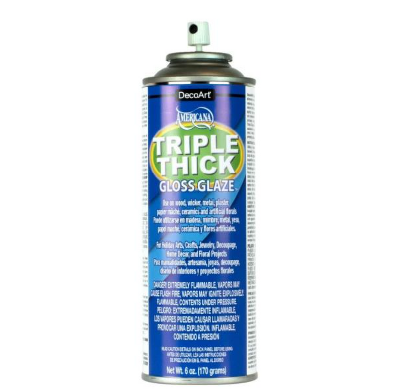 DecoArt Triple Thick 6oz. Brilliant Gloss Glaze Spray {C511}