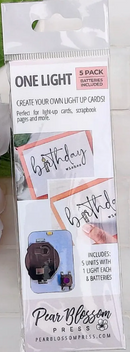 Pear Blossom Press ONE Light - 5pk. {G21}
