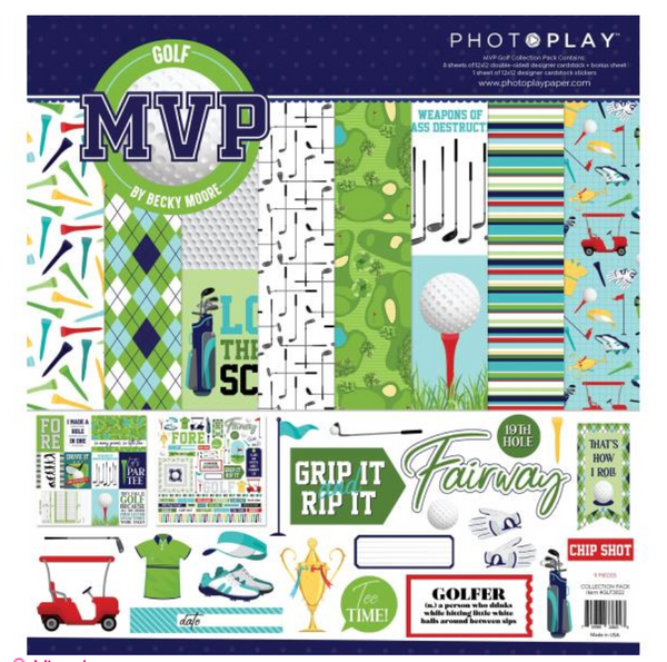 Photo Play 12x12 MVP Golf Collection Pack {B111}