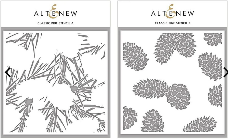 Altenew Classic Pine Stencil Bundle {K27}