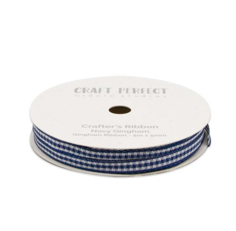 Craft Perfect Windsor Creek Gingham Ribbon {G24}