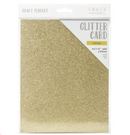 Craft Perfect 8.5x11 Gold Dust Glitter Cardstock {B208}