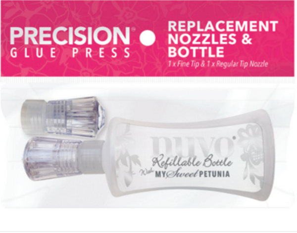My Sweet Petunia Precision Glue Press Replacement Nozzles & Bottle {W90}