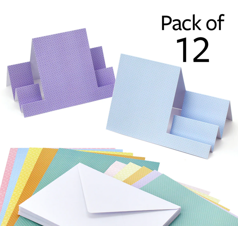 Katy Sue Pastel Stepper Cards with Envelopes {B500}