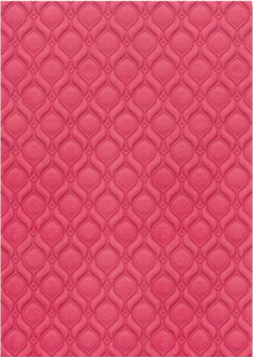 Sizzix A5 Ornate Multi-Level Textured Impressions Embossing Folder {X136}