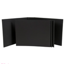 49 And Market Foundations Black 2" LANDSCAPE Album 6.5L"X8.5W" {F424}