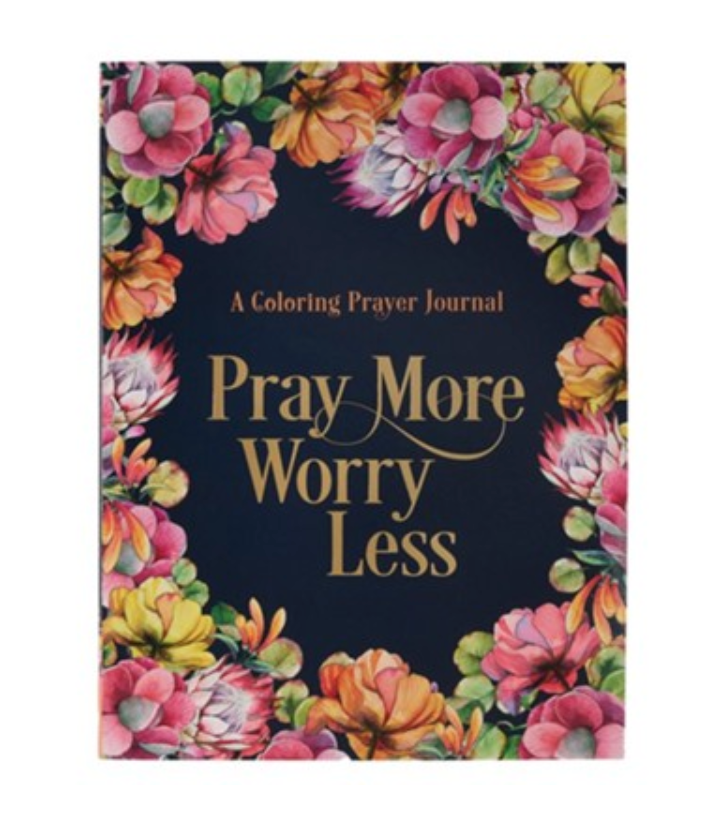 Choice Books Pray More Worry Less Coloring Prayer Journal {C419}