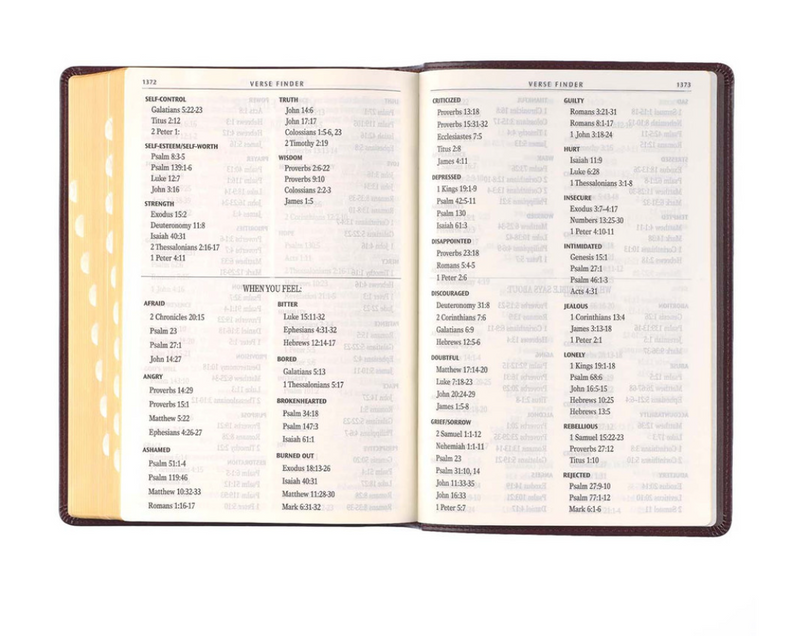 Choice Books KJV Antique Brown Faux Leather Giant Print Bible {C516}