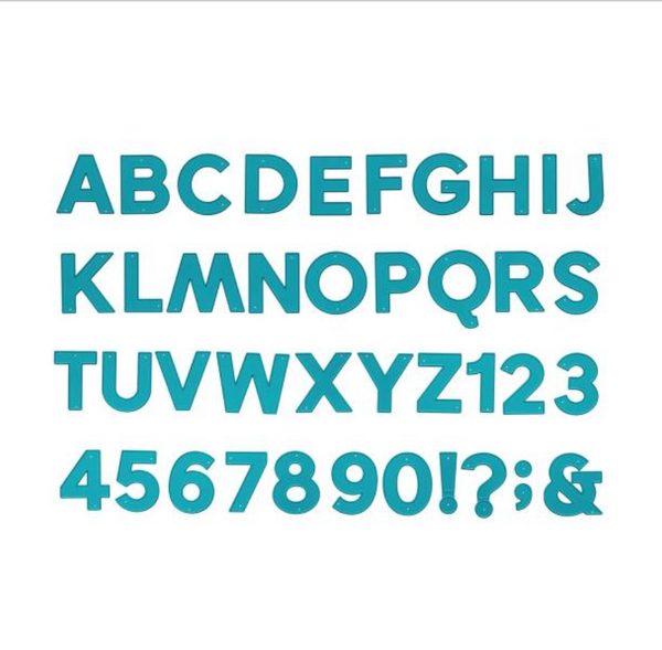 We R Memory Keepers 2" San Serif Large Alphabet Dies