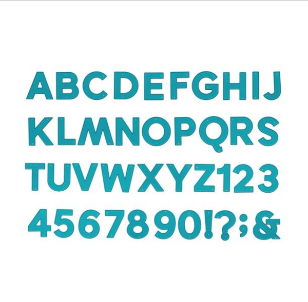 We R Memory Keepers 2" San Serif Large Alphabet Dies {W18}