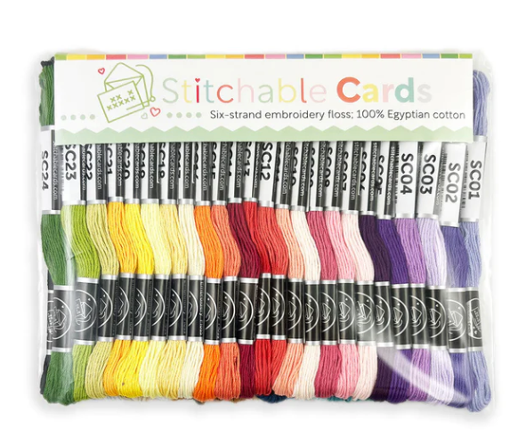 Waffle Flower Embroidery Floss - 48 Pack {F203}
