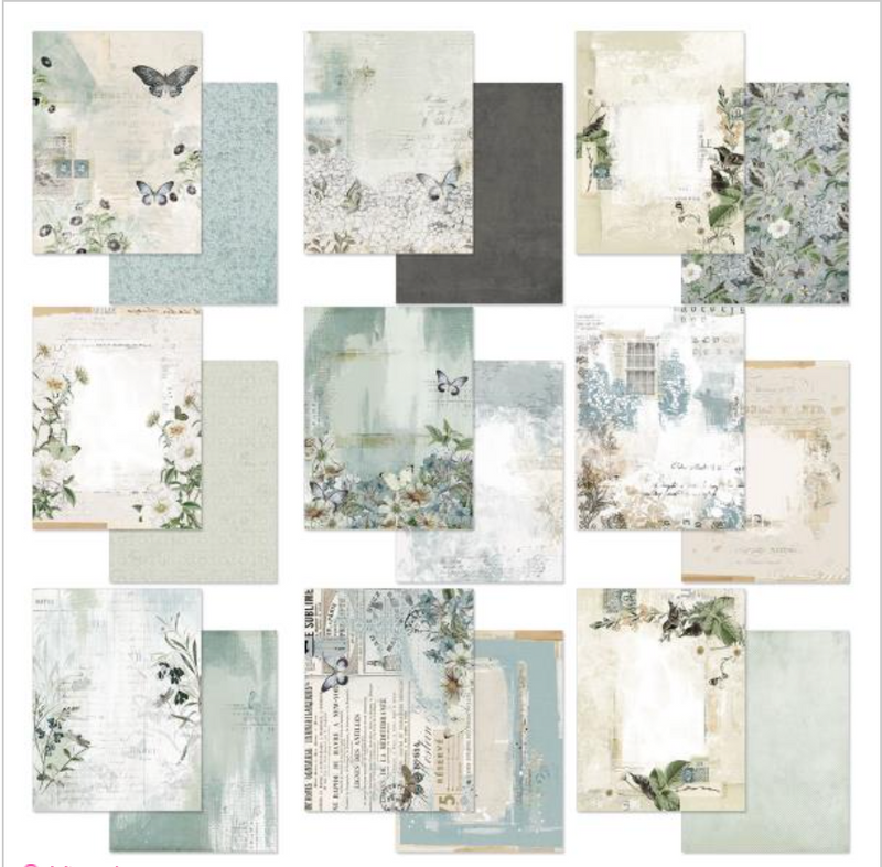 49 and Market 6x8 Vintage Artistry Moonlit Garden Collection Pack {F21}