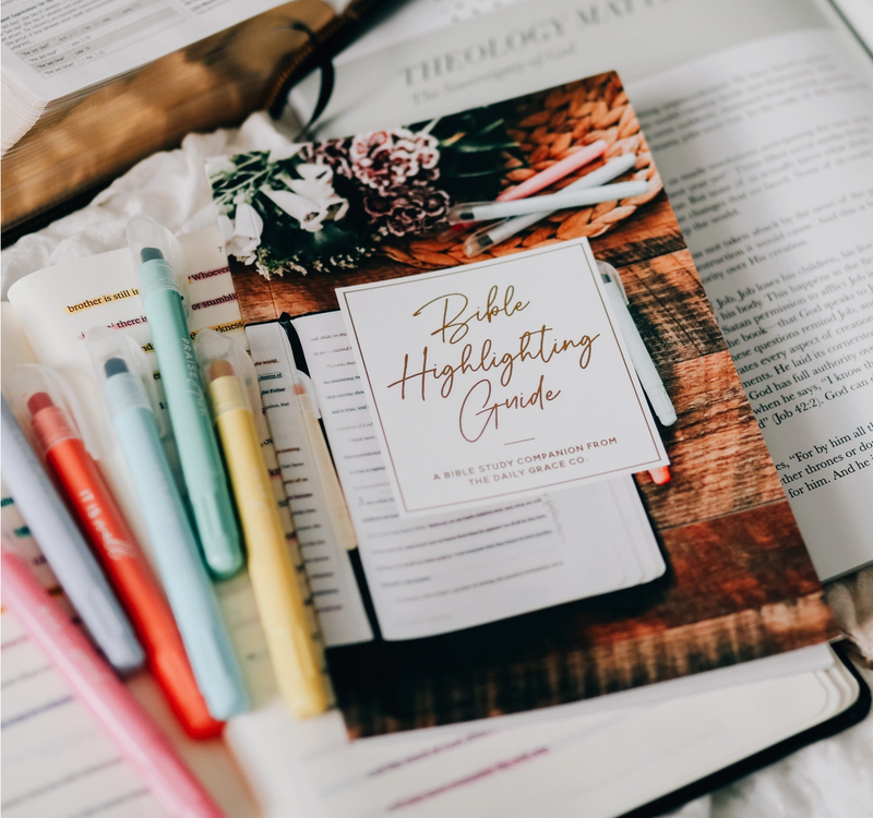 The Daily Grace Co. Bible Highlighting Guide {C517}