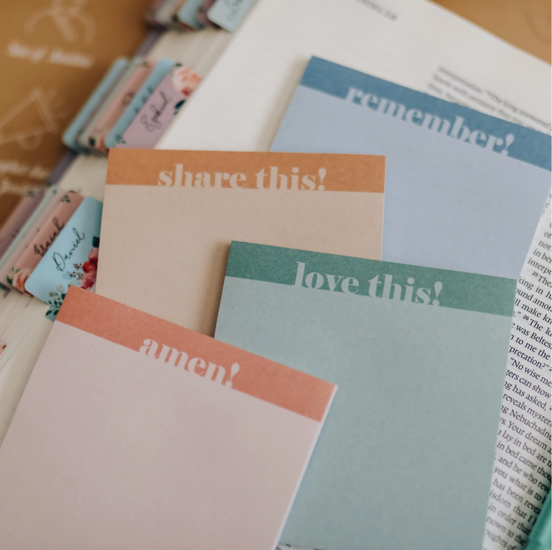 The Daily Grace Co. Bright Bible Study Sticky Notes {D149}