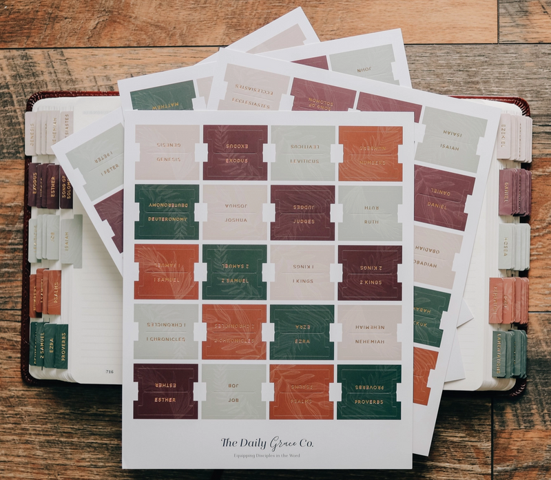 The Daily Grace Co. Jewel Tone Bible Tabs {C413}