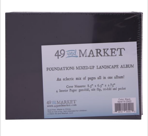 49 and Market Black LANDSCAPE Mixed Up Album