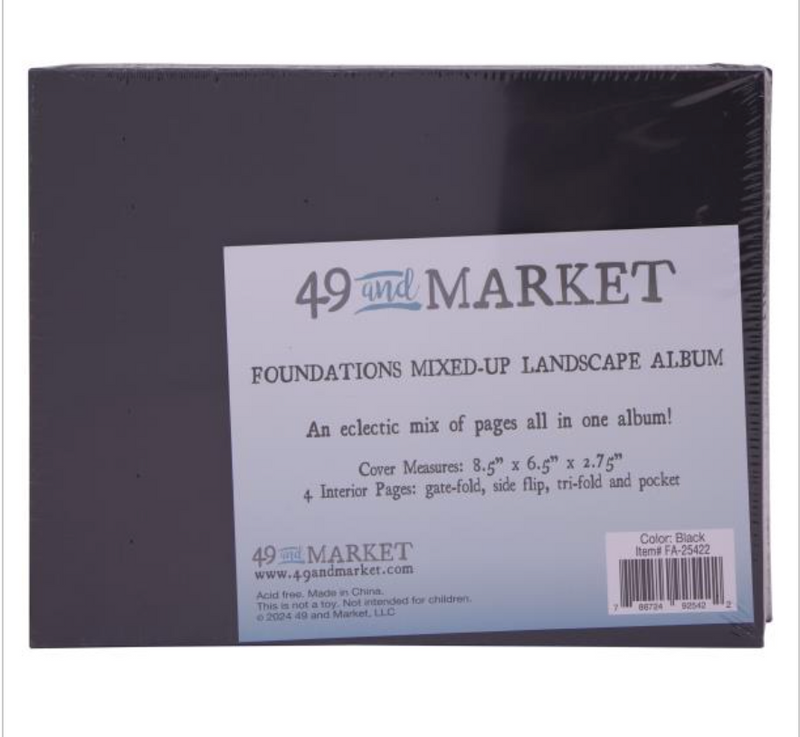49 and Market Black LANDSCAPE Mixed Up Album {F510-F5111}
