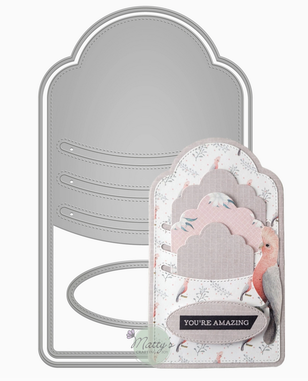 Matty's Crafting Joy Slot Pocket Tag Die