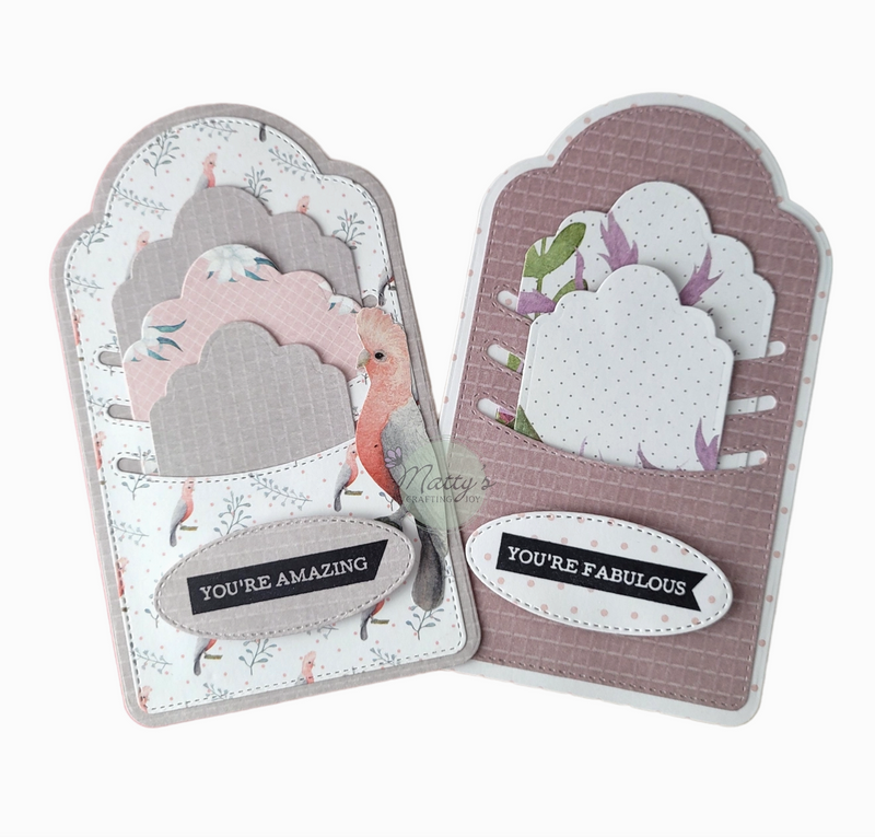 Matty's Crafting Joy Slot Pocket Tag Die {K29}