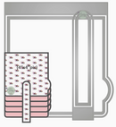 Matty's Crafting Joy Square Waterfall Flap Die