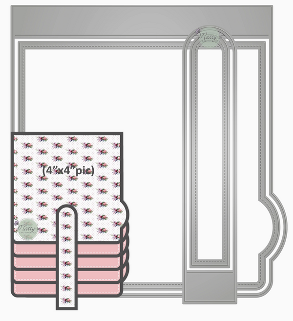 Matty's Crafting Joy Square Waterfall Flap Die