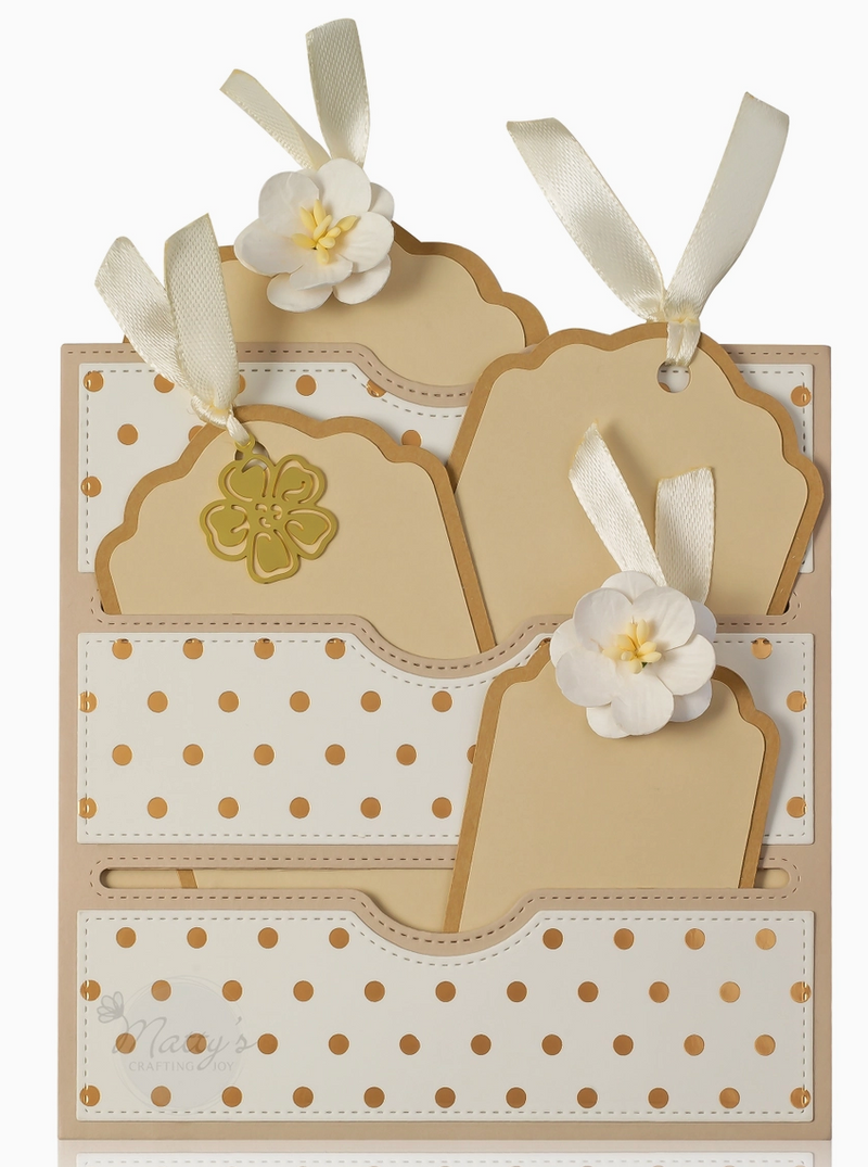 Matty's Crafting Joy Stitched Slots Pocket Die Cut